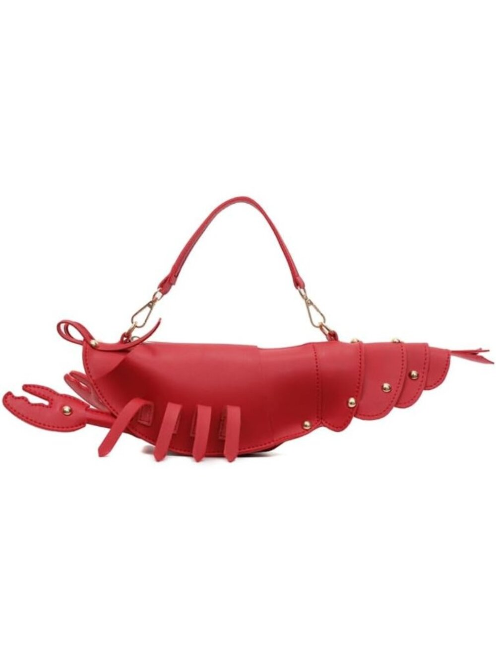Adorable 3D Lobster Crossbody Bag, Unique Animal-Shaped Purse for Women